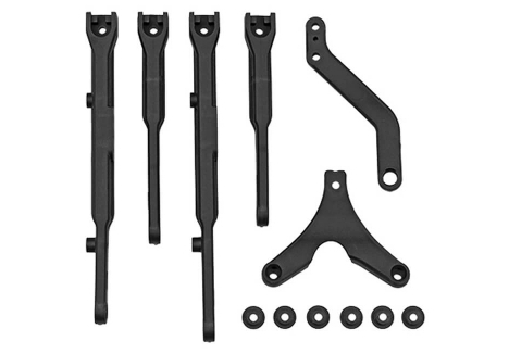 Team Associated RC10B84 Chassis Braces Replacement Spare Part AS92503