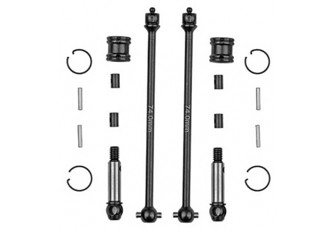 TEAM ASSOCIATED RC10B84 FT FRONT DCV SET, 74MM