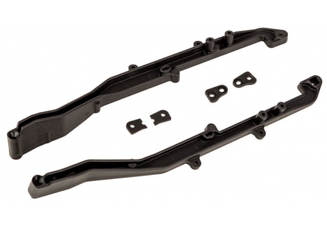 Team Associated RC10SC6.4 FT Side Rails and Tower Wedges Carbon Fibre AS71177
