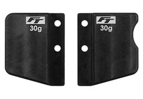 Team Associated RC10TC8 FT Steel Battery Weight Set 60g AS32091