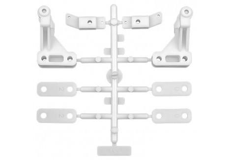 Team Associated RC12L Suspension Arm and Steering Block Set AS4480
