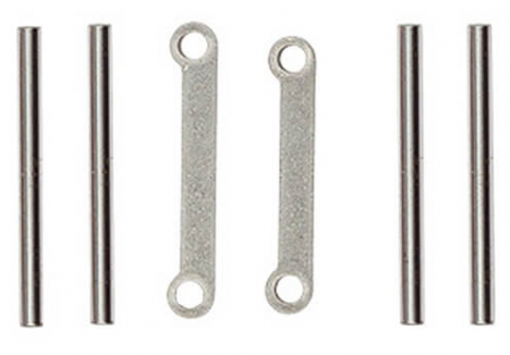 TEAM ASSOCIATED RC24 ZOOM LOWER INNER HINGE PIN SET WITH BRACES