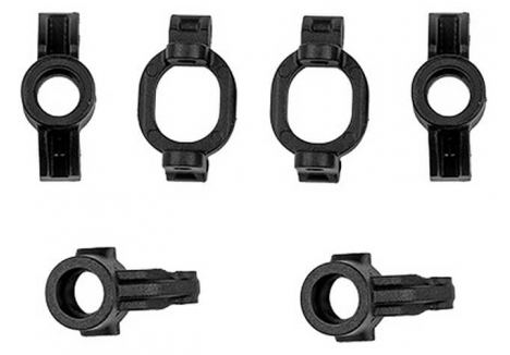 TEAM ASSOCIATED RC24 ZOOM STEEL RING/CASTER BLOCKS/REAR HUBS