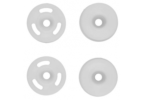 Team Associated RC28R Wheel Set White Spare Part AS21659