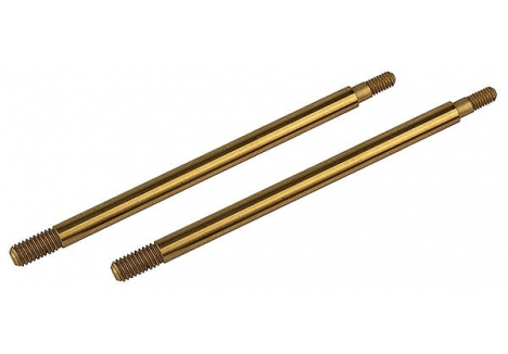 Team Associated RC8T4 RC8T4e 3.5 x 35.5mm TiN Shock Shafts AS81608