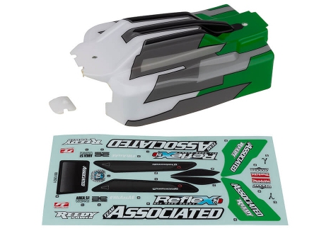 TEAM ASSOCIATED REFLEX 14 GAMMA BODYSHELL SET PAINTED AS21593