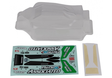 Team Associated Reflex 14 Gamma Replacement Bodyshell Clear 1:14 Scale AS21594