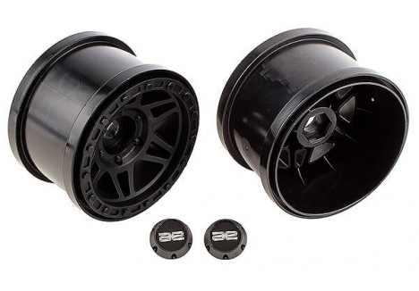 Team Associated Rival MT8 Wheels OEM Replacement AS25902
