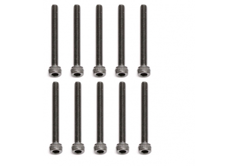 Team Associated Socket Head Cap Screws M3 x 28mm Pack of 10 AS89227