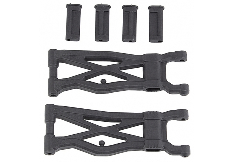 TEAM ASSOCIATED T6.1 FT REAR SUSPENSION ARMS CARBON FIBRE AS71150