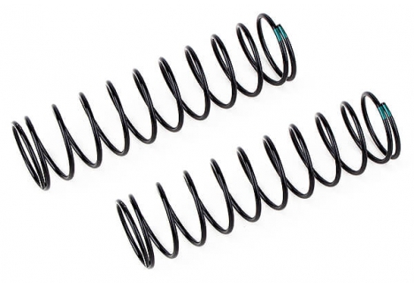 Team Associated V2 Rear Springs 4.0 lb/in Big Bore 1/8 RC Buggy Truggy Green AS81236