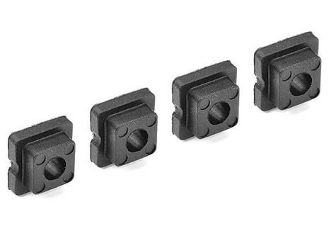 Team Corally 4mm Shock Tower Through Hole Bushings 0 Degree Composite C-00180-736
