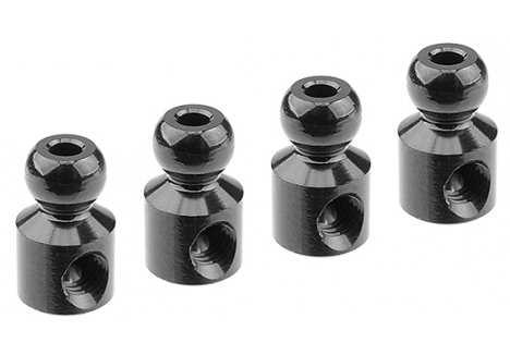 Team Corally Ball End 4.8mm Anti-Roll Bar Aluminium 4 Pieces C-00140-121