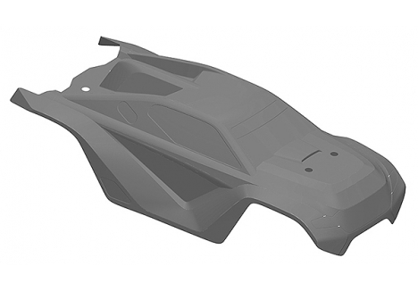 Team Corally Body Kronos XP 6S Clear Cut Polycarbonate C-00180-380
