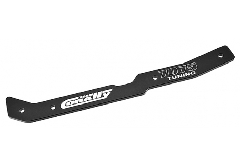 Team Corally Chassis Stiffener XTR Centre 7075 T6 Aluminium Black C-00180-830