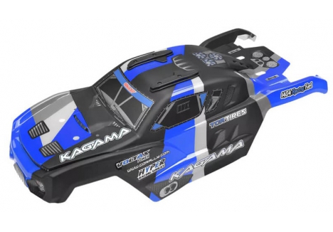 Team Corally Kagama 1/8 RC Truck Body Polycarbonate Blue C-00180-981-2