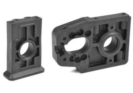 Team Corally Motor Mount Diff Bulkhead Composite 1/8 Syncro-4 C-00180-987