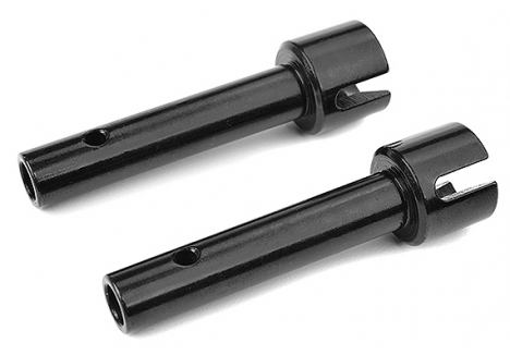 Team Corally Rear Drive Axle Wide Hub V2 SP2 EXH Steel Pair C-00180-368-2