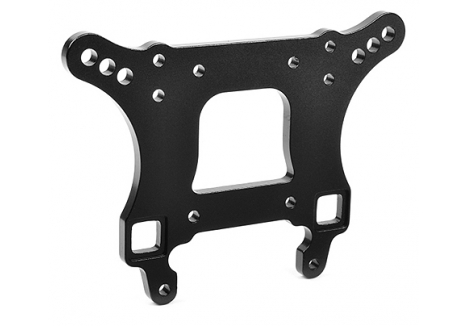 Team Corally Shock Tower 4mm Aluminium Front Black CNC Machined C-00180-168