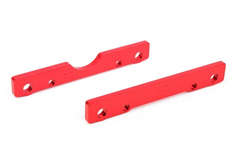 Team Corally Suspension Arm Mount Front Aluminium Red C-00180-240