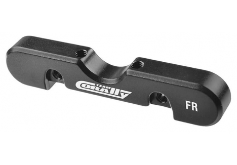 Team Corally Suspension Arm Mount HD 8mm Aluminium Black C-00180-872