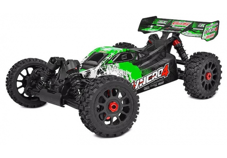 Team Corally Syncro-4 1/8 4WD Brushless RC Bash Buggy RTR Green C-00287-G