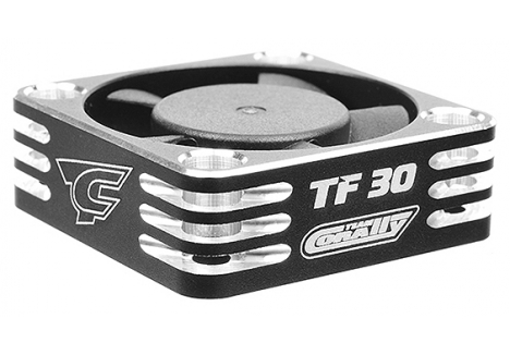 Team Corally Ultra High Speed Cooling Fan TF-30 30mm 6V 8.4V Black Silver C-53110-2