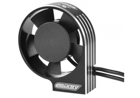 Team Corally XF-40 40mm Ultra High Speed Cooling Fan BEC Connector Black Silver C-53116-2