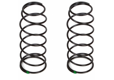 Team Losi Racing 16mm Front Shock Spring 4.8 Rate Green Pair Z-TLR243016