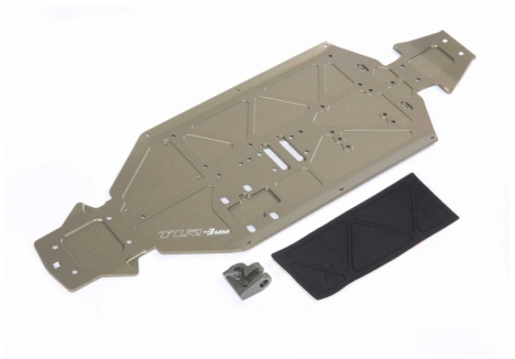 Team Losi Racing 8XE 1/10 Chassis Rear Brace 3mm Z-TLR341024