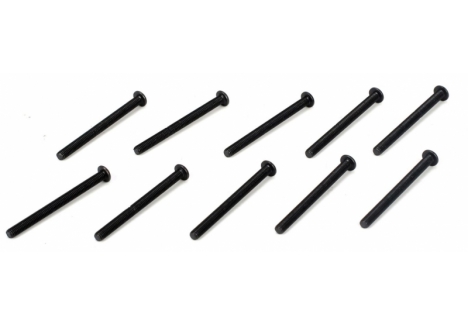 Team Losi Racing Button Head Screws M3 x 35mm 10 Pack TLR5906
