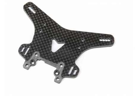 Team Losi Racing Carbon Front Shock Tower 1/8 8XT Z-TLR344049