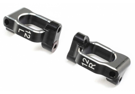 Team Losi Racing Caster Block Set 12 Deg 1/10 22X-4 TLR234120