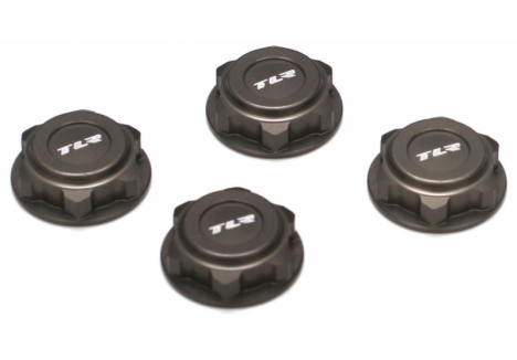 Team Losi Racing Covered 17mm Wheel Nuts Aluminium 1/8 8B 8T Z-TLR3538