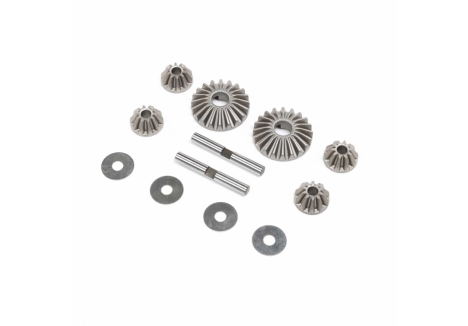 Team Losi Racing Differential Gear and Shaft Set TLR 8X 8XE 2.0 Z-TLR242046