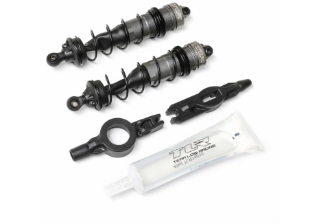 Team Losi Racing Front Shock Set 110mm Assembled 2 8X Z-TLR243048
