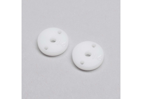 Team Losi Racing Machined Shock Pistons 2.3mm 2x1.6mm G3 TLR333023