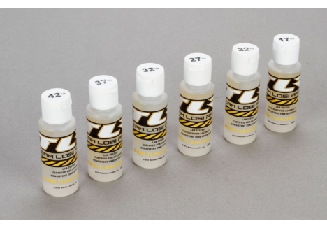 Team Losi Racing Shock Oil 6-Pack 17.5 22.5 27.5 32.5 37.5 42.5 Z-TLR74019