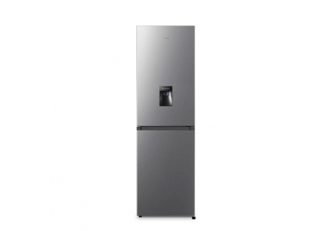 Teknix 256L Fridge Freezer – Non-Plumbed Water Dispenser – Total No Frost – Silver – FFH1825WS/E