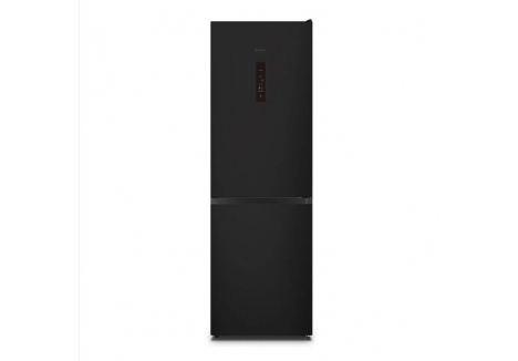 Teknix Fridge Freezer, 304L Total No Frost, Black Steel Finish – FFH1865BIX