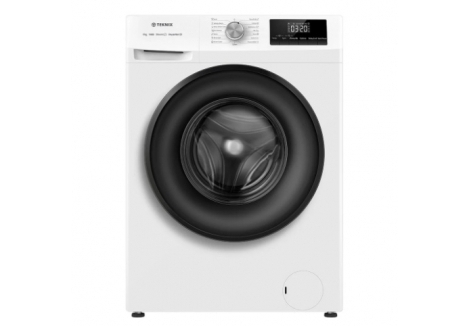 Teknix TK2W814HW, 8kg 1400spin Freestanding Washer, White