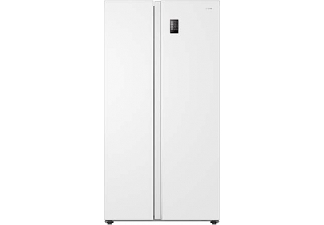 Teknix TX2SBS1791PW, 523L Side by Side Fridge Freezer, White