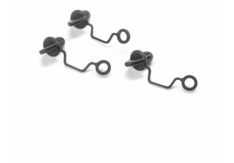 Tethered Drain Plug, Large (3): Pro Boat