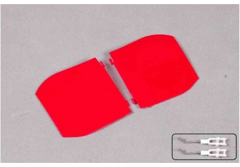 The Inner Fairing Door (for P-51D (Red Tail) (Duchess Arlene)