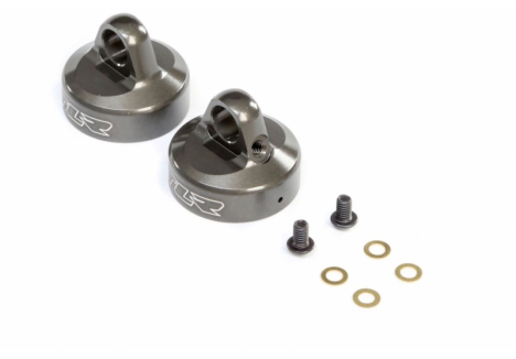 TLR 16mm Bleeder Shock Cap Aluminum (2): 8X, 8XE Z-TLR243040