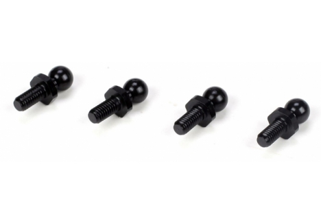 TLR Ball Stud, 4.8mm x 6mm (4): 22/22-4 Z-TLR6025