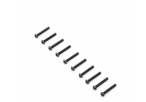 TLR Button Head Screws M4x25mm (10) Z-TLR255010