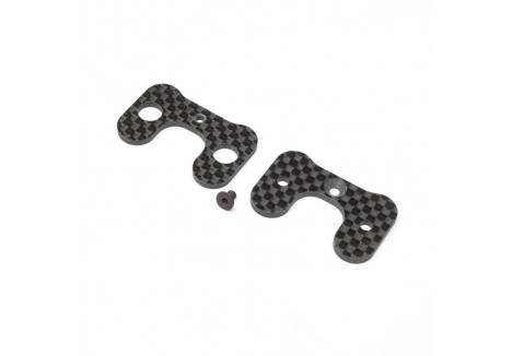 TLR Carbon Wing Riser, 4mm: 22 5.0 Z-TLR331059