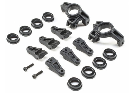 TLR Front Spindle Set: 22 5.0 Z-TLR234106