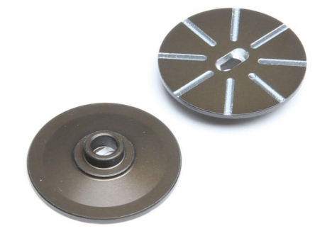 TLR Grooved Slipper Plates, SHDS (2) Z-TLR232084